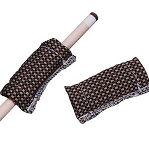 Ogrmar 2Pcs Billiard Cue Shaft Slicker Cloth