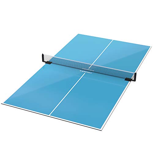GamePoint Tables Table Tennis Conversion Top - Includes Net and Foam Backing for Protection