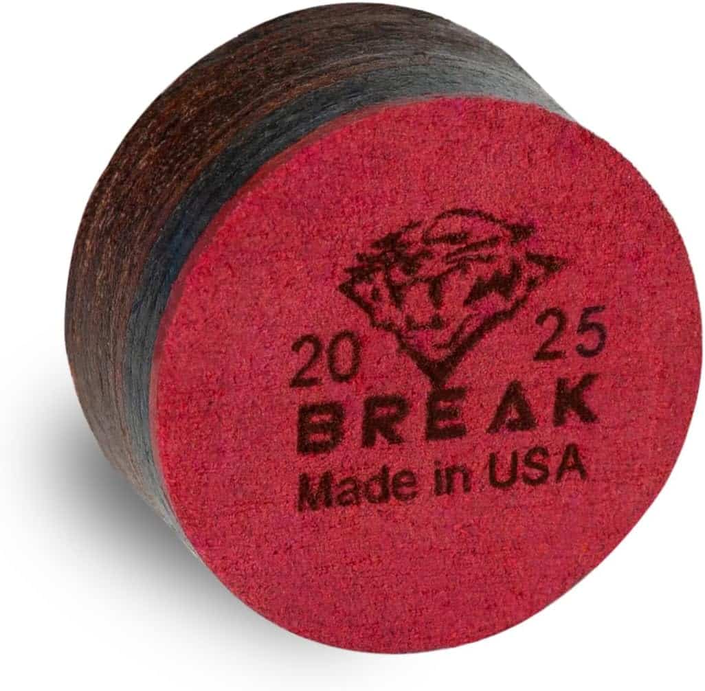 Tiger Laminated Pool Billiard Break CUE TIP