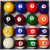 Collapsar Deluxe 2-1/4″ Billiard Pool Balls