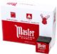 Master Billiard/Pool Cue Chalk Box, 12 Cubes