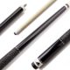 Mizerak Hardwood Cue (2Piece), 57″, Black